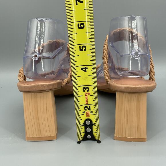 NEW Gabrielle Union Women’s Paulette Double Band Rope Sandal Brown Size 9 - Picture 4 of 10